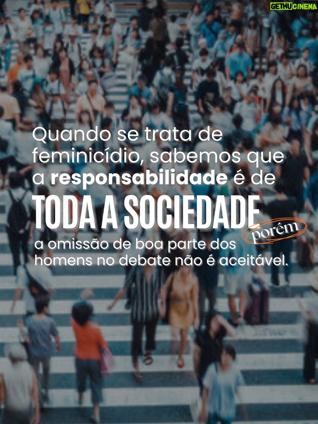 Taís Araújo - 362.6K Likes - Chama os homens da sua vida pra essa conversa. O feminicídio não é um problema SÓ das mulheres, é uma epidemia social que precisa ser debatida com honestidade por todos!