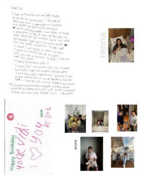 Tara Basro Instagram - Ulang tahun lo kemaren, gue nggak tau kenapa tiba-tiba pengen bikin sesuatu. Bukan beli, tapi bikin. Jadilah scrapbook. Dengan harapan lo bisa senyum waktu buka tiap halamannya.

Awalnya gue pikir itu cuma hadiah kecil buat nyemangatin dan ngerayain lo. Tapi tanpa gue sadari, itu ternyata jadi yang terakhir.

Tujuh belas tahun kita ngerayain ulang tahun masing-masing. Kalau dipikir-pikir, lo itu bagian dari setengah hidup gue. Setengah dari cerita gue. Dan setengah dari siapa gue hari ini.

Kehilangan itu aneh. Sampai sekarang gue masih sering nungguin video call dari lo, seolah-olah kapan aja muka lo akan muncul di layar hp gue dan kita ngobrol ngalor ngidul.

Orang-orang bilang waktu yang akan nyembuhin. Mungkin iya. Tapi yang nggak mereka bilang adalah waktu juga bikin takut. Karena makin jauh harinya, makin takut gue lupa sama suara lo, ketawa lo, dan bawelnya lo ke gue.

Gue bersyukur dan beruntung banget bisa menghabiskan beberapa hari terakhir lo bersama. Momen-momen itu rasanya magis. 

Mungkin itu memang cara paling sempurna buat lo pergi. Dikelilingi orang-orang yang sayang sama lo, dengan cinta yang begitu besar di sekeliling lo, dan tetep yaa lo pergi dengan cara yang sangat Vidi. 

Di akhir ketika gue melihat senyuman lo, hati gue sedikit lebih tenang karena tau kalau sekarang lo udah nggak sakit lagi. Lo bisa makan apa pun yang lo mau, nyanyi sepuasnya, pergi ke mana pun yang lo mau, nggak ada lagi batasan.

Vid, Gue seneng lo punya Sheila sebagai pendamping hidup lo. Dia sih kerreeen. Dan lo pasti tau lah kenapanya.

Sekarang, selain lo, gue punya satu temen lagi. Seseorang yang sudah menjadi tempat nyaman buat gue, juga sumber kehangatan dan kebahagiaan.

Jadi jangan khawatir ya, Vid. Sheila nggak sendirian. Dia udah lo tinggalin temen banyak banget, lebih dari yang dia mau bahkan hahahhaha. 

Dan bukan cuman Sheila. Vadi, Tay, Diva, Dev & Meru juga akan selalu punya gue dan Ken. 

Gue tau lo cengeng, jan nanges yaa… Yang tenang ya sayang akooh, sering-sering datang ke mimpi yaa… kangen banget. 

P.S. Terima kasih teman-teman yang sudah mengizinkan suratnya untuk diunggah