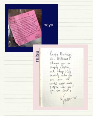Tara Basro Instagram - Ulang tahun lo kemaren, gue nggak tau kenapa tiba-tiba pengen bikin sesuatu. Bukan beli, tapi bikin. Jadilah scrapbook. Dengan harapan lo bisa senyum waktu buka tiap halamannya.

Awalnya gue pikir itu cuma hadiah kecil buat nyemangatin dan ngerayain lo. Tapi tanpa gue sadari, itu ternyata jadi yang terakhir.

Tujuh belas tahun kita ngerayain ulang tahun masing-masing. Kalau dipikir-pikir, lo itu bagian dari setengah hidup gue. Setengah dari cerita gue. Dan setengah dari siapa gue hari ini.

Kehilangan itu aneh. Sampai sekarang gue masih sering nungguin video call dari lo, seolah-olah kapan aja muka lo akan muncul di layar hp gue dan kita ngobrol ngalor ngidul.

Orang-orang bilang waktu yang akan nyembuhin. Mungkin iya. Tapi yang nggak mereka bilang adalah waktu juga bikin takut. Karena makin jauh harinya, makin takut gue lupa sama suara lo, ketawa lo, dan bawelnya lo ke gue.

Gue bersyukur dan beruntung banget bisa menghabiskan beberapa hari terakhir lo bersama. Momen-momen itu rasanya magis. 

Mungkin itu memang cara paling sempurna buat lo pergi. Dikelilingi orang-orang yang sayang sama lo, dengan cinta yang begitu besar di sekeliling lo, dan tetep yaa lo pergi dengan cara yang sangat Vidi. 

Di akhir ketika gue melihat senyuman lo, hati gue sedikit lebih tenang karena tau kalau sekarang lo udah nggak sakit lagi. Lo bisa makan apa pun yang lo mau, nyanyi sepuasnya, pergi ke mana pun yang lo mau, nggak ada lagi batasan.

Vid, Gue seneng lo punya Sheila sebagai pendamping hidup lo. Dia sih kerreeen. Dan lo pasti tau lah kenapanya.

Sekarang, selain lo, gue punya satu temen lagi. Seseorang yang sudah menjadi tempat nyaman buat gue, juga sumber kehangatan dan kebahagiaan.

Jadi jangan khawatir ya, Vid. Sheila nggak sendirian. Dia udah lo tinggalin temen banyak banget, lebih dari yang dia mau bahkan hahahhaha. 

Dan bukan cuman Sheila. Vadi, Tay, Diva, Dev & Meru juga akan selalu punya gue dan Ken. 

Gue tau lo cengeng, jan nanges yaa… Yang tenang ya sayang akooh, sering-sering datang ke mimpi yaa… kangen banget. 

P.S. Terima kasih teman-teman yang sudah mengizinkan suratnya untuk diunggah