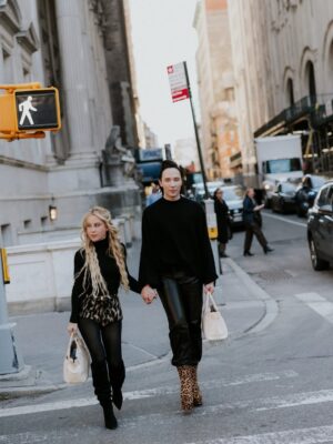 Tara Lipinski Instagram - Little jaunt to NYC. So excited for what’s to come ✨🐆🐆

Styled by @shelbydeestyle @thealexandraarnold 📸