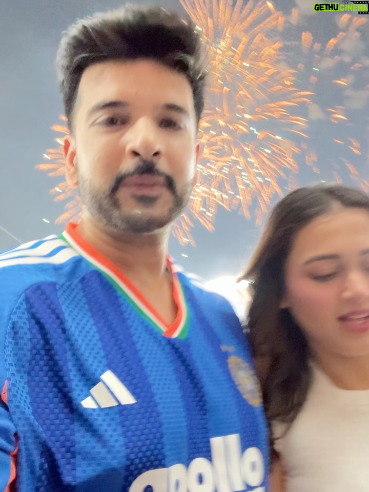 Tejasswi Prakash - 2.3 Million Likes - Right place right time.. India World Champions once again!!! Congrats #TeamIndia can’t believe we witnessed history in the making!!! #T20WorldCup