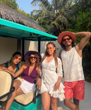 Tejaswi Madivada Instagram - The alliance even WE didn’t see coming. 😎
📍: @raayamaldives