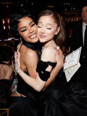 Teyana Taylor Instagram - And I’ll say it again.. Our softness is not a liability. Our depth is not too much. And our light does not need permission to shine. We belong in every room we walk into. Our voices matter. Our dreams deserve space. 🥹✨

If this moment represents anything, I hope it reminds us that the wait is not punishment, it is preparation for what’s already written. 🙌🏾 What we endure does not diminish us… it refines us. ✨🏆🌹

Thank you @goldenglobes for seeing me 🥹 not just in this performance, but in the journey. I’ve been at this for 20 years, so this award doesn’t only represent this role… it represents every season, every sacrifice, every yes, every no, and all the love and life I’ve poured into my work and into others along the way.

Purpose doesn’t rush. It arrives right on time.

Thank you @schiaparelli / @danielroseberry for making me feel and look like my own statue. 🏆

Thank you @tiffanyandco for my twinkle ✨💎✨

Thank you to my glam squad @charlottetilbury @thebeautysandwich @bellamayven @nikkinelms for once again, understanding the assignment 💕

Forever grateful, in Jesus’ name. 🙏🏾✨