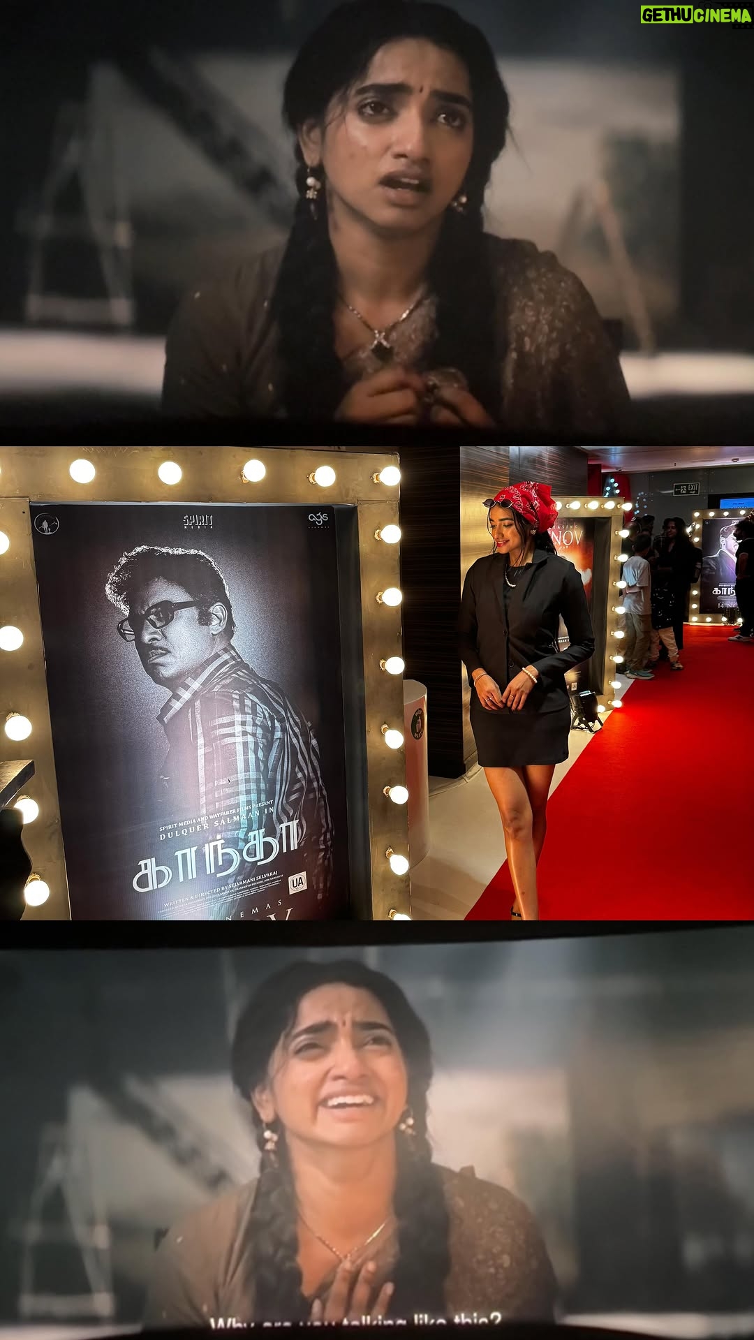 Thamizh Selvi - 163.9K Likes - Sat in the theatre… watching my first film on the big screen. A long-time dream for an everyday girl who never stopped believing. Learned, grew, stumbled, rose—today I call myself an actor and an artist. 🎬✨ Watch Kaantha on theatres! 🔥
Thank you and forever grateful for this opportunity 🙏🏽
@selvamani.selvaraj87 @dqsalmaan @bhagyashriiborse @samuthirakani_26 @actorvickyvijai @ranadaggubati