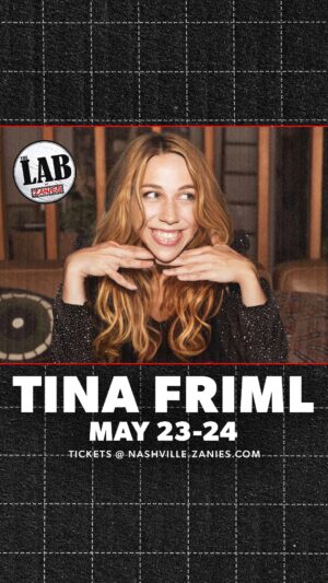 Tina Friml Instagram - An Inspiration.
@TinaFriml brings her animated optimism to The Lab May 23-24! Don't miss out, Nashville. Grab your tickets now!