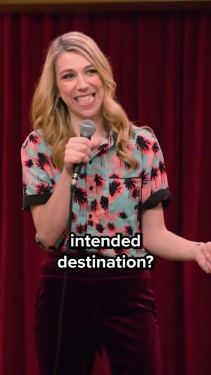 Tina Friml Instagram - We ALL have the potential to accidentally end up at a s*x arcade 🧑🎨
▶️ Watch this episode of Crowd Control on Dropout!
#crowdcontrol #dropout #tinafriml #crowdworkcomedy
