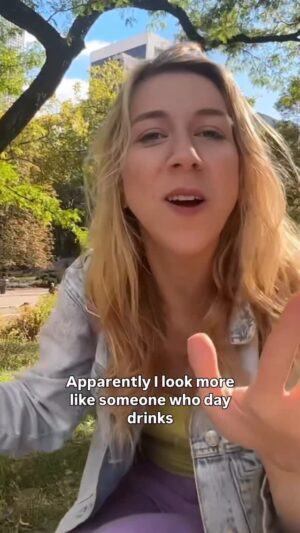Tina Friml Instagram - Who am I as an artist if not a mirror held to society 🍸
#accessibility #disabilities #centralpark #cerebralpalsy #tinafriml