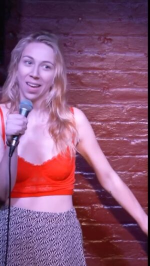 Tina Friml Instagram - Thank you so so much to @sevendaysvt for the honor. Sorry, I said ‘funniest! and not ‘best’— that was my ego coming out. I happen to be in incredibly good company with the other nominees: @notjaredhall @max_headgear and @talifrieds. If you find yourself in Vermont (or NYC where Max is now), go check them out at, of course, @vtcomedy (which won ‘best place to see comedy’ ❤️)