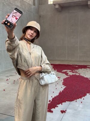 Tipnaree Weerawatnodom Instagram - Wrapped in memories 🤍✨#PradaFW26 #Prada @prada