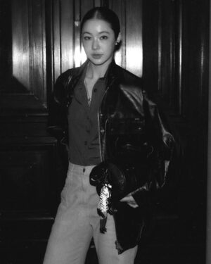 Tipnaree Weerawatnodom Instagram - 🤘🏻❤️‍🔥🍕✨ #PradaFW26 #Prada @prada