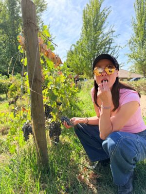 Tonka Tomicic Instagram - ¡Se termina el verano! ☀️ 
Fin de semana de 🍇 y Rio Claro en Molina. 
El trabajo siempre se siente mejor cuando es con familia y amigos ❤️

Muchas gracias @municipalidaddemolina por estos días en contacto con su tierra y gente 😍