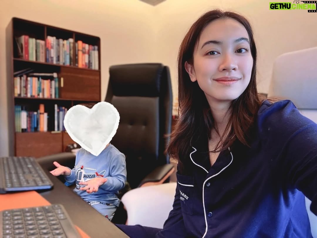 Tracy Chu - 15.2K Likes - In the last 1.5 years, he has gone from watching me work from his baby chair to his carrier and now his own pretend station. 👩🏻‍💻📚The only thing that hasn't changed is that he still likes to get up at 6am on days we don't have plans.🤷🏻‍♀️👶🏻💙
