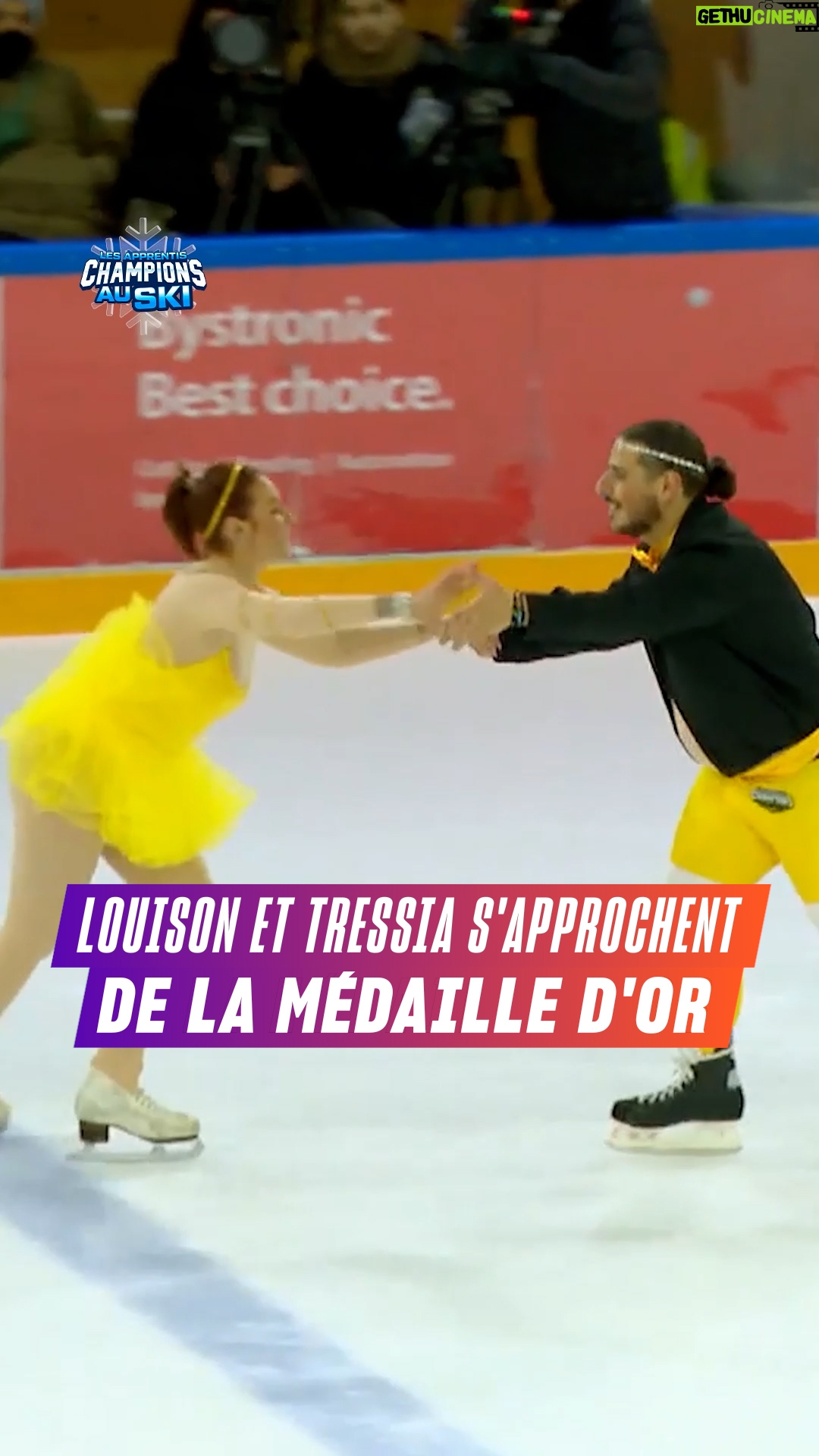 Tressia Bertin - 8K Likes - "Ça, ça va leur donner la victoire !" 🥇
Louison et Tressia se démarquent des autres duos avec une performance de pros ! 💯

❄️ « Les Apprentis Champions au Ski », du lundi au jeudi à 17:40 sur W9 et M6 
