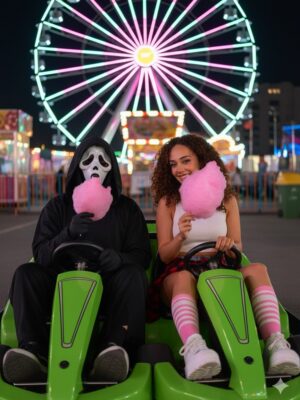 Tuana Tezsay Instagram - When AI turns spooky season into date night 👻🍭