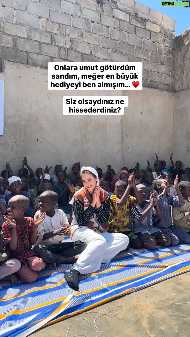 Tuğba Melis Türk - 23K Likes - Bir sarılma, bin kelimeden değerliydi ♥️ 

#nijerya
#sosyalsorumluluk

#reklam değil
#fyp