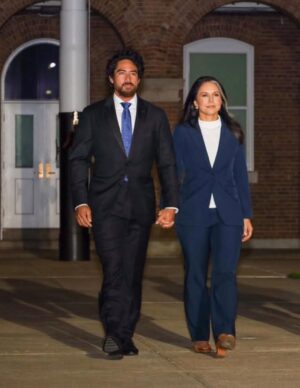 Tulsi Gabbard Instagram - I’m a day late … but yesterday was for us.  @abrahamwilliamsdp You are my forever valentine ❤️ I love you with all my heart and am endlessly grateful for you.