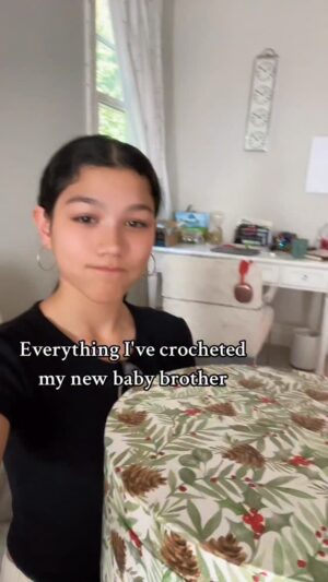 Txunamy Ortiz Instagram - Everything I crocheted my baby brother ✨