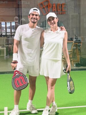 Tyas Mirasih Instagram - Power couple powered by @wilsonindonesia_
Styled by @whittaker.id & @ocha.wear @ochathletics
Court @pacepadelclub