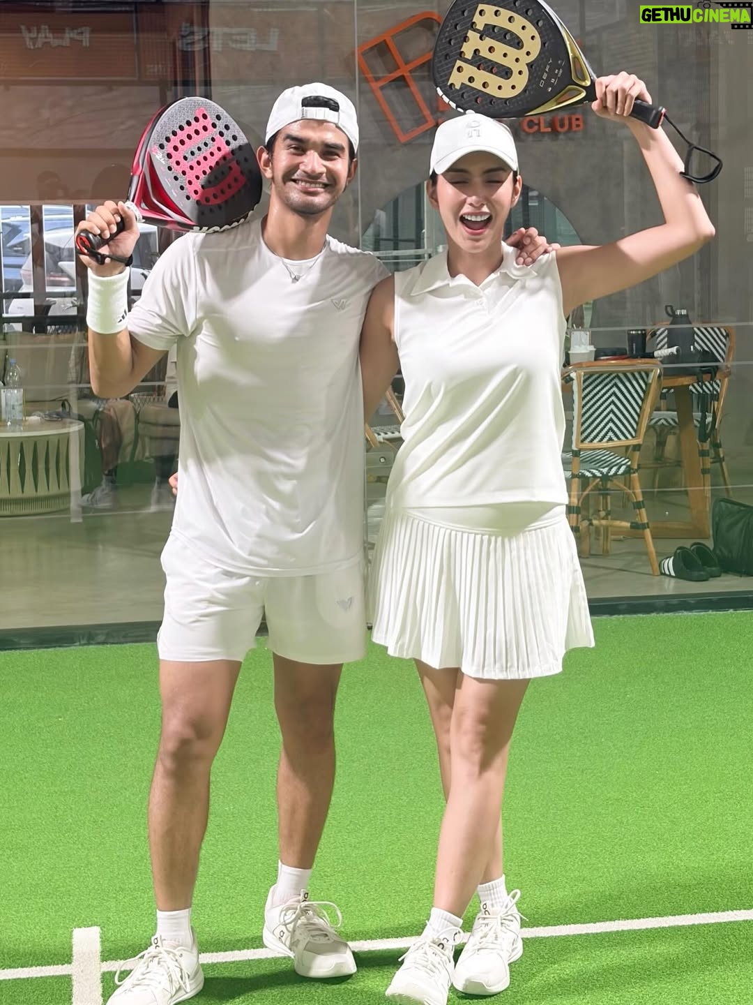 Tyas Mirasih - 709 Likes - Power couple powered by @wilsonindonesia_
Styled by @whittaker.id & @ocha.wear @ochathletics 
Court @pacepadelclub