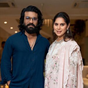 Upasana Kamineni Instagram - Finally got a picture after so long with the great Mr C 😆Thank you & Congratulations @allusirish & @naynikareddy3600 ! ❤️
What a beautiful ceremony — wishing both of you the very best 🤍✨
Nirmala aunty special ❤️ to u 🥰