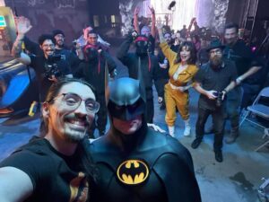 Vera Bambi Instagram - Such an amazing group of talented people! Colleagues and friends, most of who I’ve known and worked with for over 10 years, some much longer! We always create something great together and Batman vs Shredder will be no different! Can’t wait for you to see it!