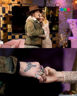 Verónica Lozano Instagram - ¡Hoy vivimos un encuentro único en #CortaPorLozano! ✨ @verolozanovl junto a Jhonny Depp 🥹

📲 Mirá la entrevista completa en YouTube Telefe