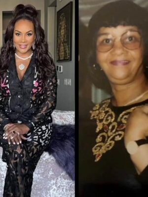 Vivica A. Fox Instagram - GM Dawlings! Join me in wishing our BEAUTIFUL QUEEN MOTHER Ms Everlyena Fox a Happy Blessed 90th Bday! Mom your children @sugiefw54 @marv_fox #SANDY @msvfox, grandchildren & great grandchildren LUVS YA TONS! What a BLESSING you've been to so many! #LifeIsGood #GodIsGood #Family1st #FoxFamilyStrong! ππΎπΈπ½ππππΎ
