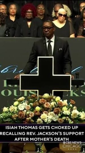Wanda Sykes Instagram - @isiahthomas recognizing the five Presidents attending Rev. Jackson’s homegoing today…must watch