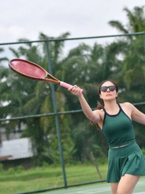 Wulan Guritno Instagram - For the 🤍 of Tennis 

captured by @lensakoe