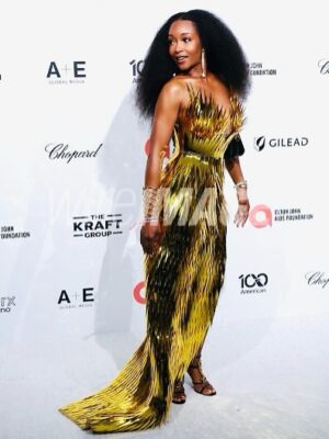 Yaya DaCosta Instagram - There’s something so seductive about standing in a room full of dreams realized…
It’s the rhythm of my own wild dreams, seducing me onto the dance floor of actualization, with even more excitement, more urgency, and more passion!
This is me following the pulse, draped in gold, celebrating the storytellers who dared and delivered…
Deep admiration for the gifted nominees and winners 👏🏾
What you create ripples far beyond this moment.
Let’s keep creating in service of a better world…
✨ 💃🏾 ✨