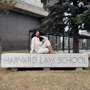 Yaya DaCosta Instagram - To the Harvard Black Law Students Association, THANK YOU!
To every student and faculty member who challenged me with the most thought-provoking questions, thank you!
To my character, Andrea Freeman of “The Lincoln Lawyer”, thank you for the opportunity to play “make-believe” in a field that has fascinated me since undergrad at Brown.
And to that 20-year old version of myself, who could see herself on the stage of the United Nations just as much as on the stage of the Academy of Motion Picture Arts and Sciences… it’s all happening; thank you for staying the course.
To conference co-chairs Danielle Geathers and Christopher Egi, thank you so much for calling me in.
To former US Attorney General, Loretta Lynch, thank you for your fearless leadership across your extraordinary career (and for our encouraging talk in the green room!).
To all of the amazing speakers, it was an honor to share the stage with you.
And to the brilliant students devoting their time, energy and passion to the grueling process of law school… we need you!
As an artist and a dreamer, I know how important it is to align with the do-ers in positions of power, who’s task is to re-build, re-shape and re-structure systems, so that they can hold the new visions sustainably.
I feel so grateful and encouraged knowing that the future leaders of law, business, government, and civic life… look, sound, and feel like you.
🙏🏾