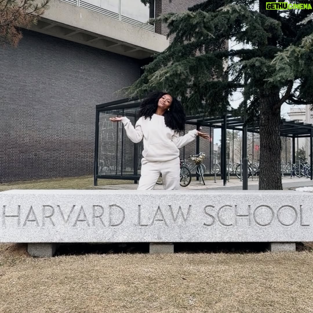 Yaya DaCosta - 8.5K Likes - To the Harvard Black Law Students Association, THANK YOU!
To every student and faculty member who challenged me with the most thought-provoking questions, thank you!
To my character, Andrea Freeman of “The Lincoln Lawyer”, thank you for the opportunity to play “make-believe” in a field that has fascinated me since undergrad at Brown.
And to that 20-year old version of myself, who could see herself on the stage of the United Nations just as much as on the stage of the Academy of Motion Picture Arts and Sciences… it’s all happening; thank you for staying the course.
To conference co-chairs Danielle Geathers and Christopher Egi, thank you so much for calling me in. 
To former US Attorney General, Loretta Lynch, thank you for your fearless leadership across your extraordinary career (and for our encouraging talk in the green room!).
To all of the amazing speakers, it was an honor to share the stage with you. 
And to the brilliant students devoting their time, energy and passion to the grueling process of law school… we need you!
As an artist and a dreamer, I know how important it is to align with the do-ers in positions of power, who’s task is to re-build, re-shape and re-structure systems, so that they can hold the new visions sustainably.
I feel so grateful and encouraged knowing that the future leaders of law, business, government, and civic life… look, sound, and feel like you.
🙏🏾