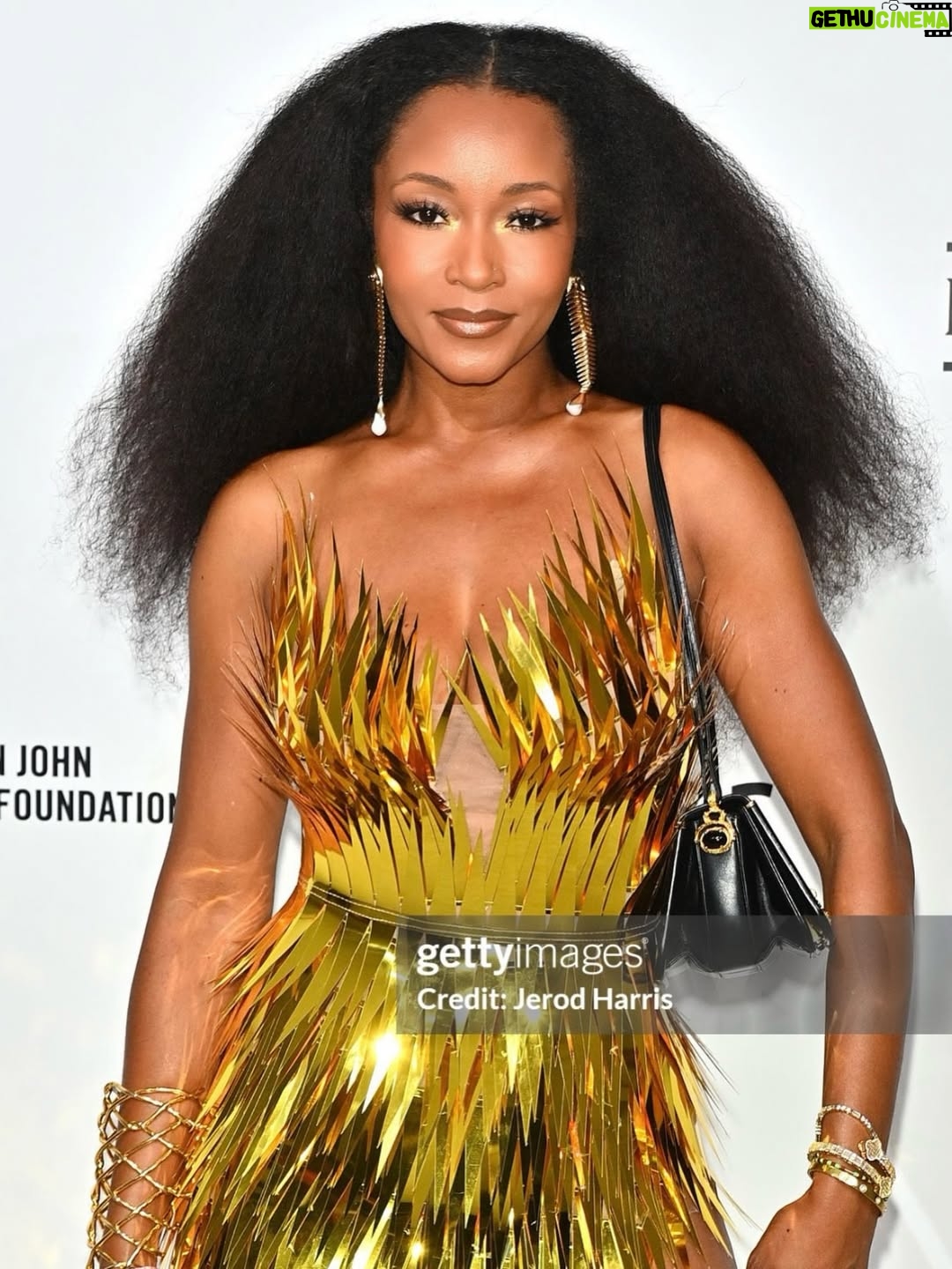 Yaya DaCosta - 4K Likes - There’s something so seductive about standing in a room full of dreams realized…
It’s the rhythm of my own wild dreams, seducing me onto the dance floor of actualization, with even more excitement, more urgency, and more passion! 
This is me following the pulse, draped in gold, celebrating the storytellers who dared and delivered…
Deep admiration for the gifted nominees and winners 👏🏾
What you create ripples far beyond this moment.
Let’s keep creating in service of a better world…
✨ 💃🏾 ✨
