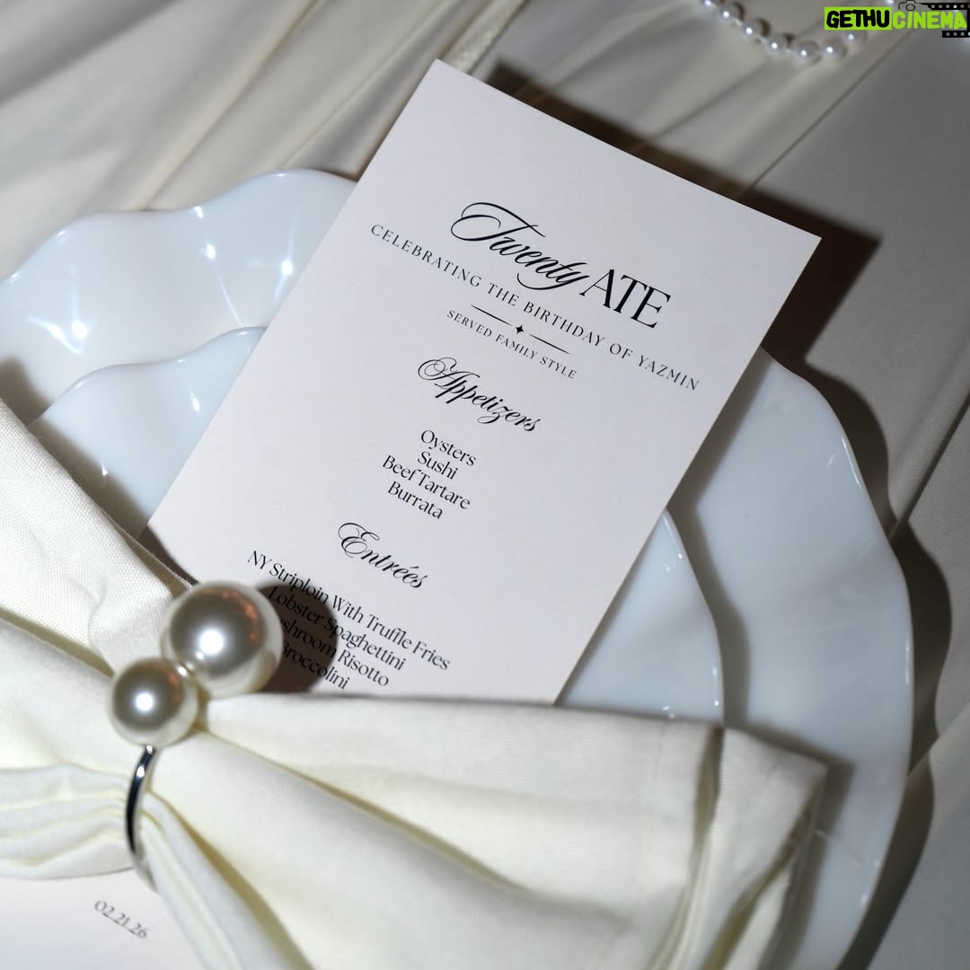Yazmin Marziali - 3 Likes - twenty ateeee ✨

🤍
event planner & decor: @plannedbyyaz 
dress: @babyboofashion 
hair colour: @xtendedhairsalon @hairbysofiaa_ @hairbymariaisho 
updo: @nicollebautistta 
videographer/photographer: @pinkwaterproductions 
venue: @jadeyorkville
florals: @prestigepetalstoronto
bouquet: @bouquetbar.to 
cake: @xoangiescakes