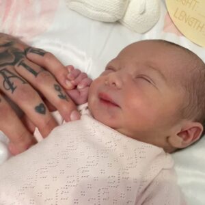 Yazmin Marziali Instagram - Valencya Rose 🤍 Dec 26th 2024
Our greatest gift 🫶🏼