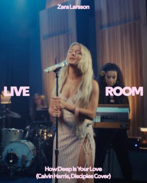 Zara Larsson Instagram - “Midnight Sun,” but make it R&B. ✨ Zara Larsson puts a soulful twist on her hit song and breathes new life into “How Deep Is Your Love.” Watch her full Live Room set out now on Spotify.