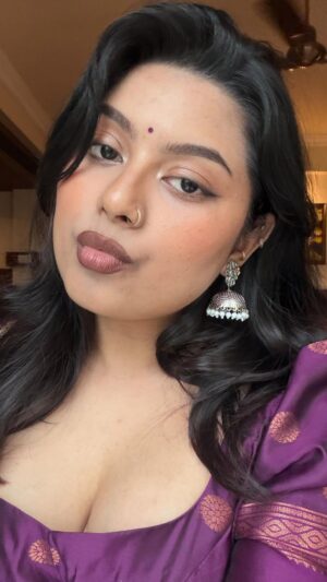 ayshayrav Instagram - 🤌🏽♥️ 

#transition #trend #ayshayrav #fyp #saree