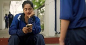 kavya amira Instagram - The most irritating character in LBW 🤪🔥excited wats gonna happen? Just watch out the series new episodes on feed #jiohotstartamil #jiohotstar
