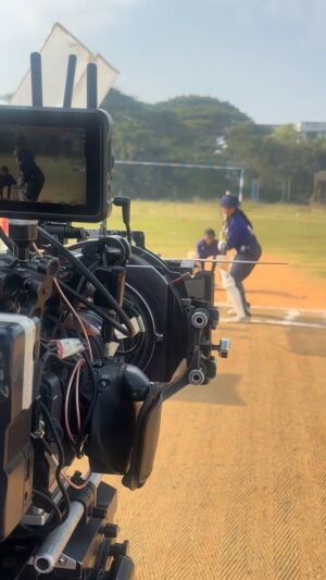 kavya amira Instagram - Love towards Cricket 🏏 …Bloop of love beyond wicket 😍
#jiohotstar #jiohotstartamil #LBW #lovebeyondwicket