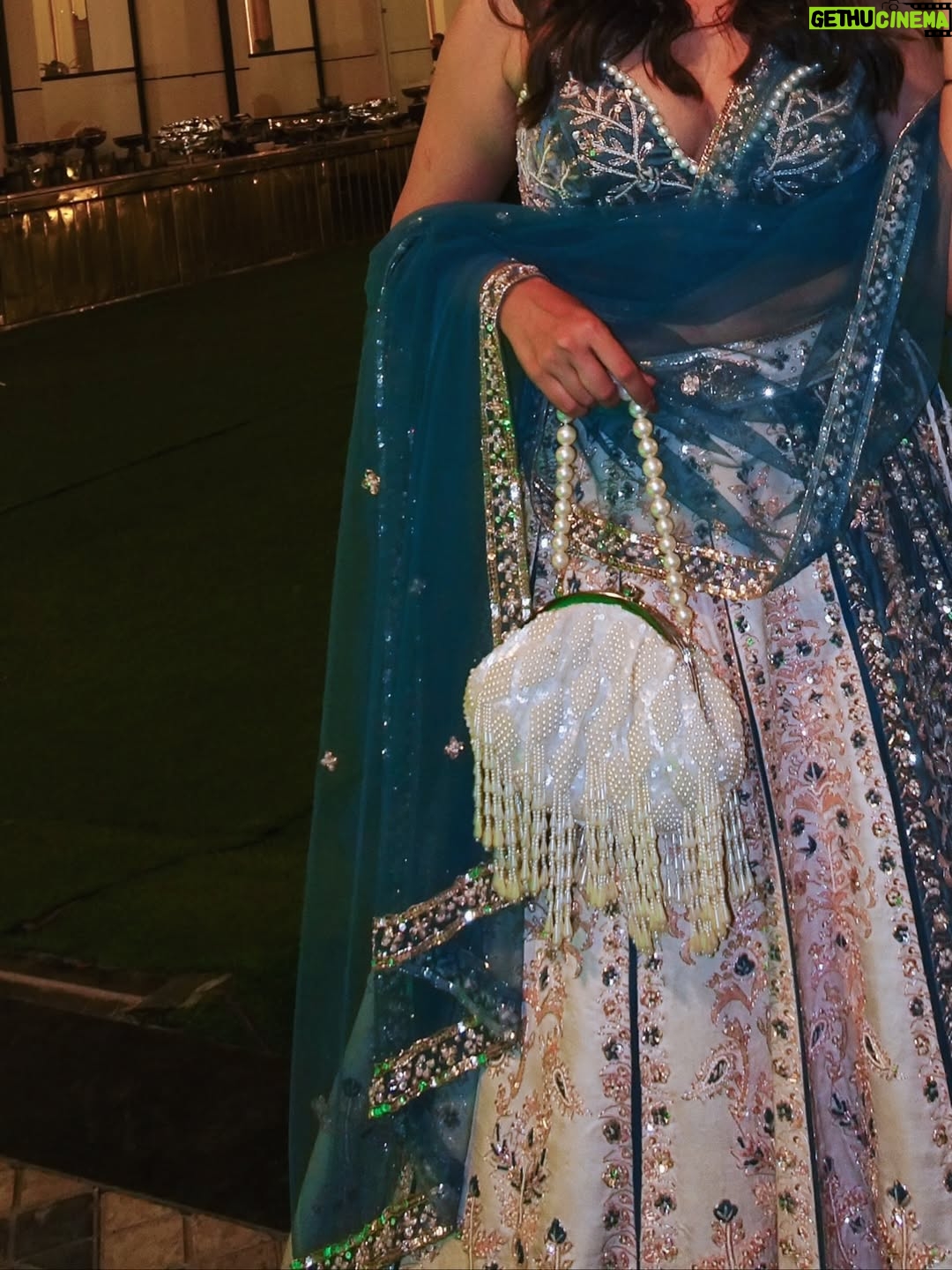 soundarya thakur - 14.9K Likes - Adding a lil’ sparkle to your insta wall ✨💫 
#stweddingfits #weddingfitsbyst 

Outfit:@jigarandnikitaofficial @andpr.agency 
Jewellery:@7thavenuejewellery @ascend.rohank
Bags: @thetanclanbags
Styled by: @roshiijain with @nainaamehrotraa @iplixmedia

#weddingoutfitideas #shaadiseason #soundaryathakur